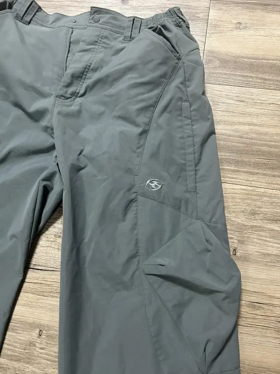 500円引きクーポン】 サンサンギア sansangear cubic pants teel